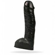 All Black Realistic Dildo 29 cm