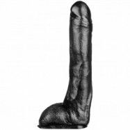 All Black Sven Dildo 29 cm - Svart