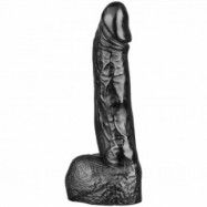 All Black Wilhelm Dildo 22 cm - Svart