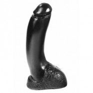 ALLEN DILDO BLACK - Dark Crystal Black 12