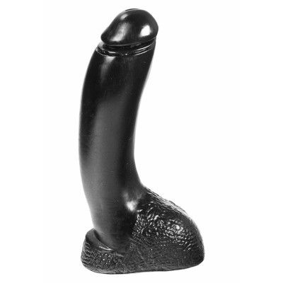ALLEN DILDO BLACK - Dark Crystal Black 12