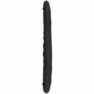 Bad Kitty Silikon Dubbeldildo 40 cm - Black