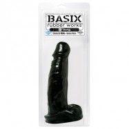 BASIX 9" DONG BLACK - Dildo på 23 cm