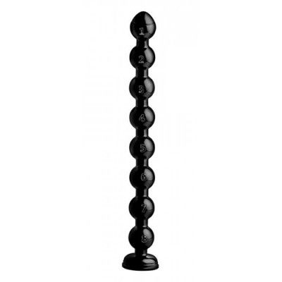 Beaded Thick Anal Snake Analdildo - 19 inch