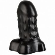 Bubble Toys Mousse Analdildo 16 cm - Svart