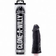 Clone-A-Willy DIY Homemade Dildo Clone Kit Jet Black - Svart