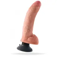 Cock With Balls 9 Inch (Färg: Svart)