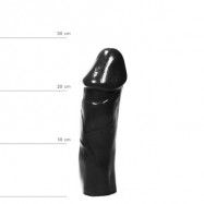 Dildo All Black 28 cm - Super Black Big XXL Dildo