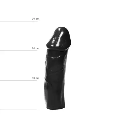 Dildo All Black 28 cm - Super Black Big XXL Dildo