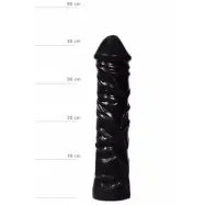 DILDO ALL BLACK 33 CM