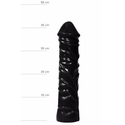DILDO ALL BLACK 33 CM