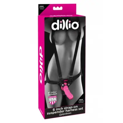 Dillio Strap-On 6, Pink