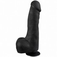 Doc Johnson Merci The Perfect Cock Dildo - Black