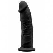 Dual Density Svart Dildo 15 cm