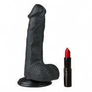 EASYTOYS REALISTIC BLACK 17 CM DILDO