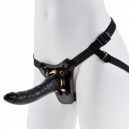 Fetish Fantasy Gold Designer Strap-On Set 18 cm - Black