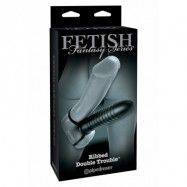 FETISH FANTASY LTD RIBBED DOUBLE TROUBLE