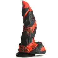 Fire Demon Monster Silicone Dildo 21,6 cm