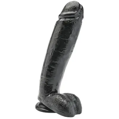 GetReal Svart Dildo 26 cm