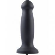 Hismith: KlicLok Silicone Dildo, 18 cm, svart