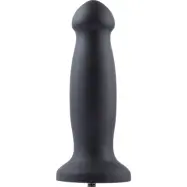 Hismith: KlicLok Silicone Dildo, 18 cm, svart