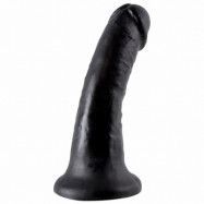 King Cock Realistisk Dildo 15 cm - Black