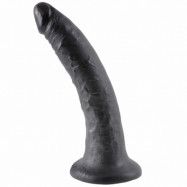 King Cock - Cock Dildo 17.5 cm - Svart