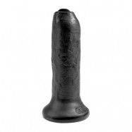 King Cock Uncut 15cm Svart