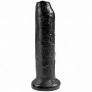 King Cock - Uncut Dildo 20 cm - Svart