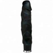 Nature Skin Big Vibe Dildovibrator 23,5 cm - Black