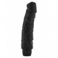 PERFECT PLEASURES VIBRATOR, MASSAGESTAV, SVART DILDO 22cm