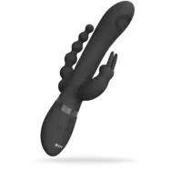 Rini Double Penetration Rabbit (Färg: Svart)
