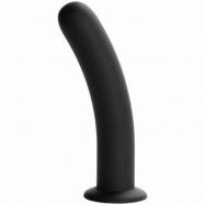 Sinful Slender Svart Silikondildo Extra Large - Black