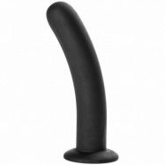 Sinful Slender Svart Silikondildo Large - Black