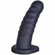 Sportsheets Banx Hollow Ribbad Dildo - Black