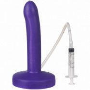 Tantus POP Slim Squirting Dildo - Black