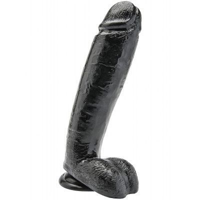 Toy Joy: Get Real Dildo, 27 cm, svart