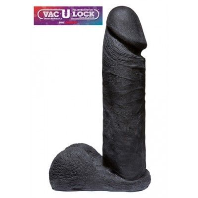 Vac-U-Lock 8 Inch UR3 Cock CodeBlack