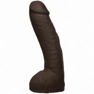 Vac-U-Lock UltraSkyn Realistic Hung XL Strap-on Mörk Dildo 30 cm - Svart