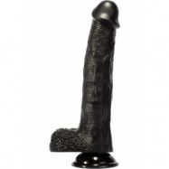 X-Men: Geoff Lifelike Dildo, 30 cm, svart