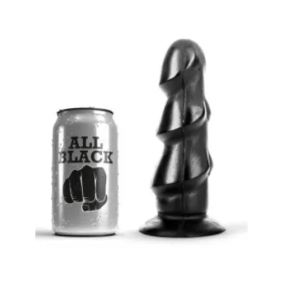 All Black Dildo 17 Cm