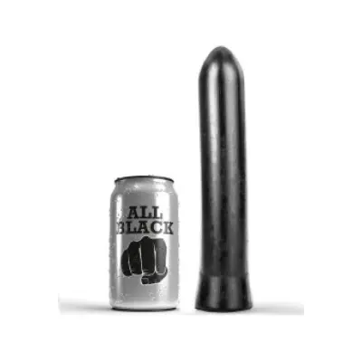 All Black Dildo 22 Cm