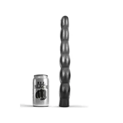 All Black Anal Dildo 32 Cm