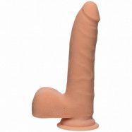 Doc Johnson The D Realistic D Slim with Balls 18 cm  - Nude