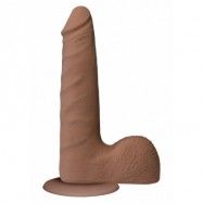 THE REALISTIC COCK 7'' SLIM BROWN