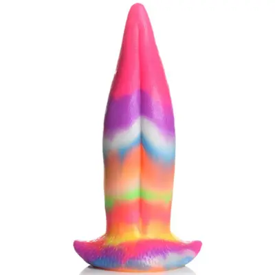 Tongue Glow-in-the-Dark Dildo 21,5 cm