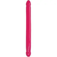 Topco: Sex Please, 16 inch Double Pleasure Dong, rosa