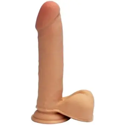 Get Real Dual Density Dildo 18 Cm Balls Skin