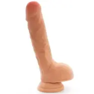 Get Real Dual Density Dildo 25,5 Cm Balls Skin