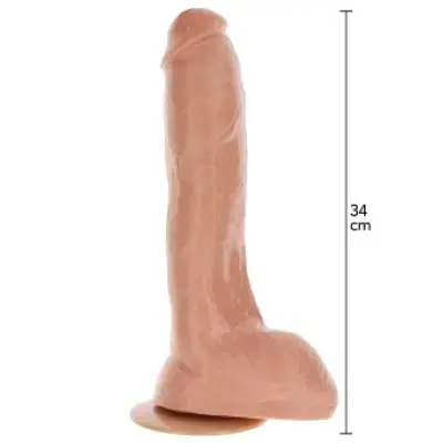 Get Real Extreme Xxxl Dildo 34 Cm Skin